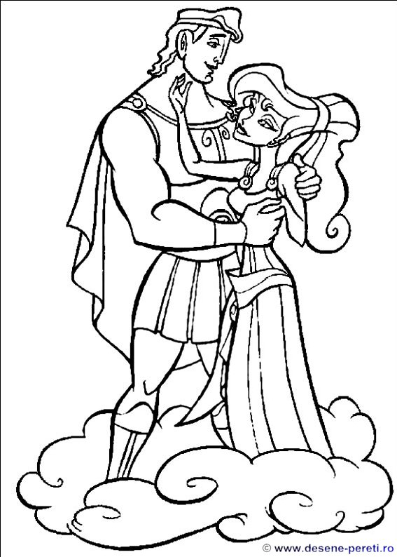 hercules desene colorat